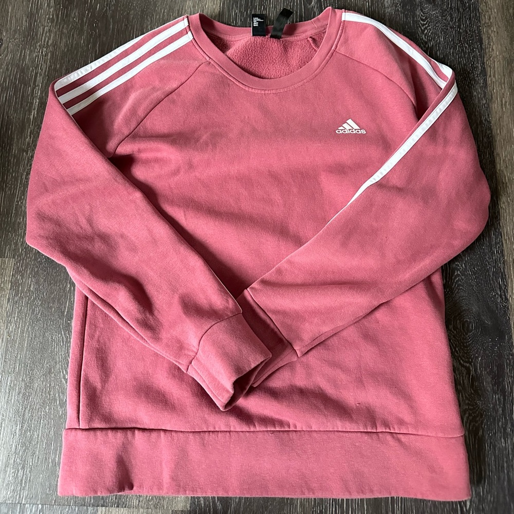 Adidas Mauve Pullover Crewneck Size M